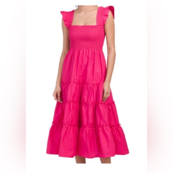 Anthropologie Dresses & Skirts - Kourt Calypso Maxi Dress in Magenta Hot Pink sz S NWOT